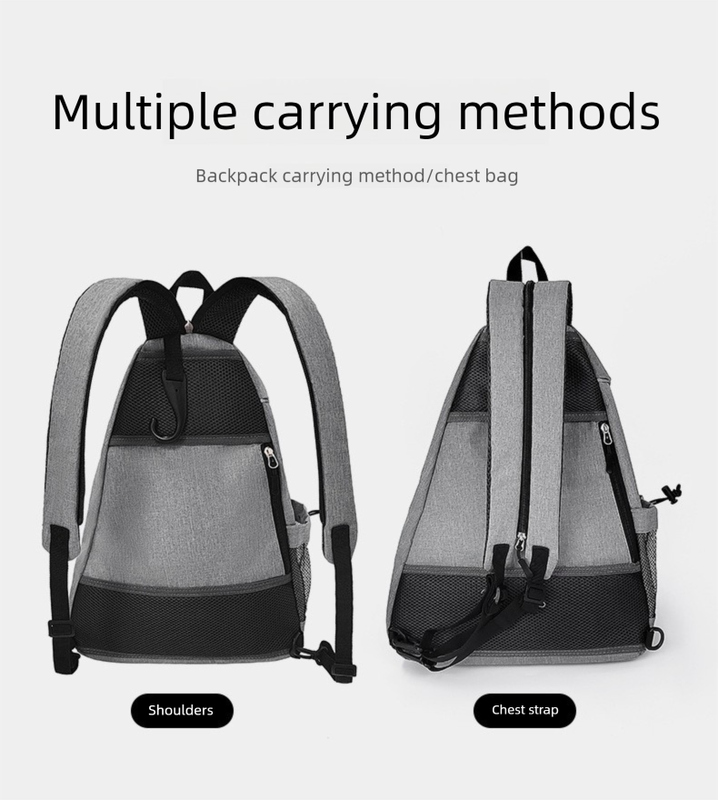 Blue Pickleball Multi-Sport Backpack – Oxford Fabric, Dual-Carry, Smart-Organized