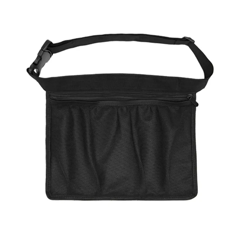 Pickleball Ball Waist Bag – Mesh Carrier with Adjustable Belt