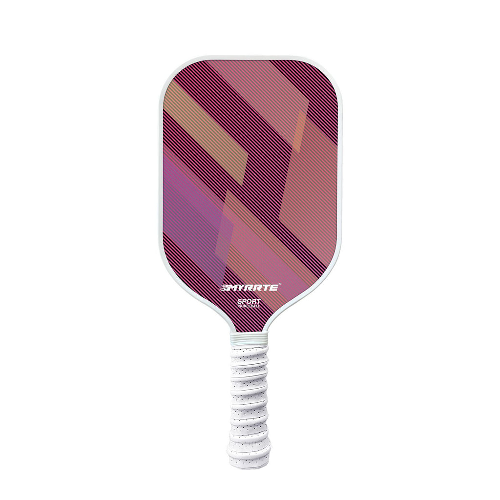Fantasy Purple Fiberglass Pickleball Paddle – Shock-Absorbing | Outdoor